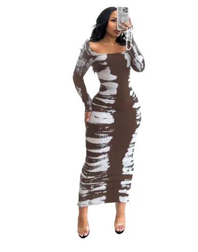 Elegance Afrique Maxi Dress